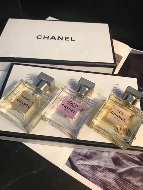chanel parfume set